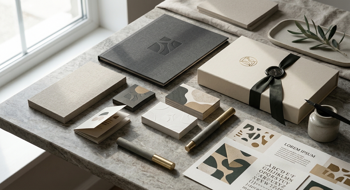 Premium campaign visual representing AI marketing content and ad creatives